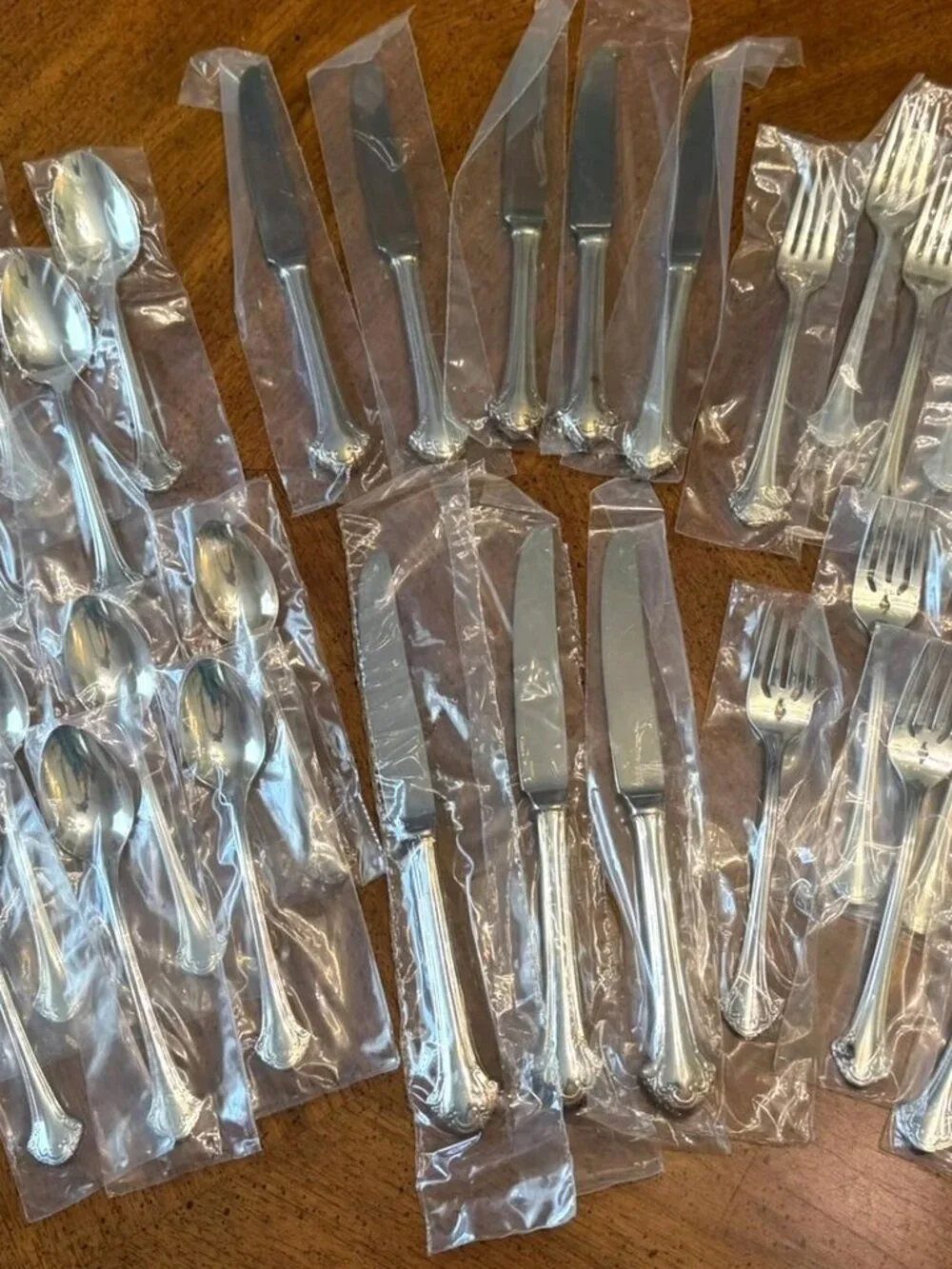 Towle Boston Chippendale Silverplate 40 Pc Flatware Set Service 8 NEW-Never Used